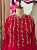 Festive Elegance Handwork Anarkali Set