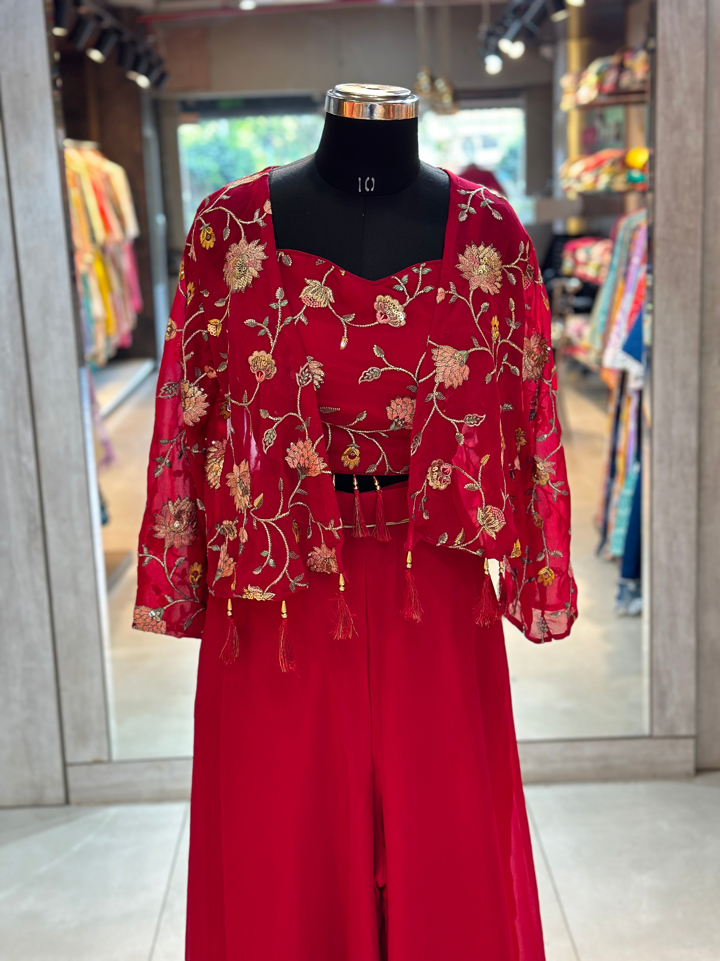 INDO-FUSION SHORT JACKET SET