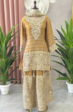 Gota Patti Handwork Sharara Set