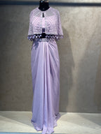 DESIGNER SLIT SKIRT OR CAP SET