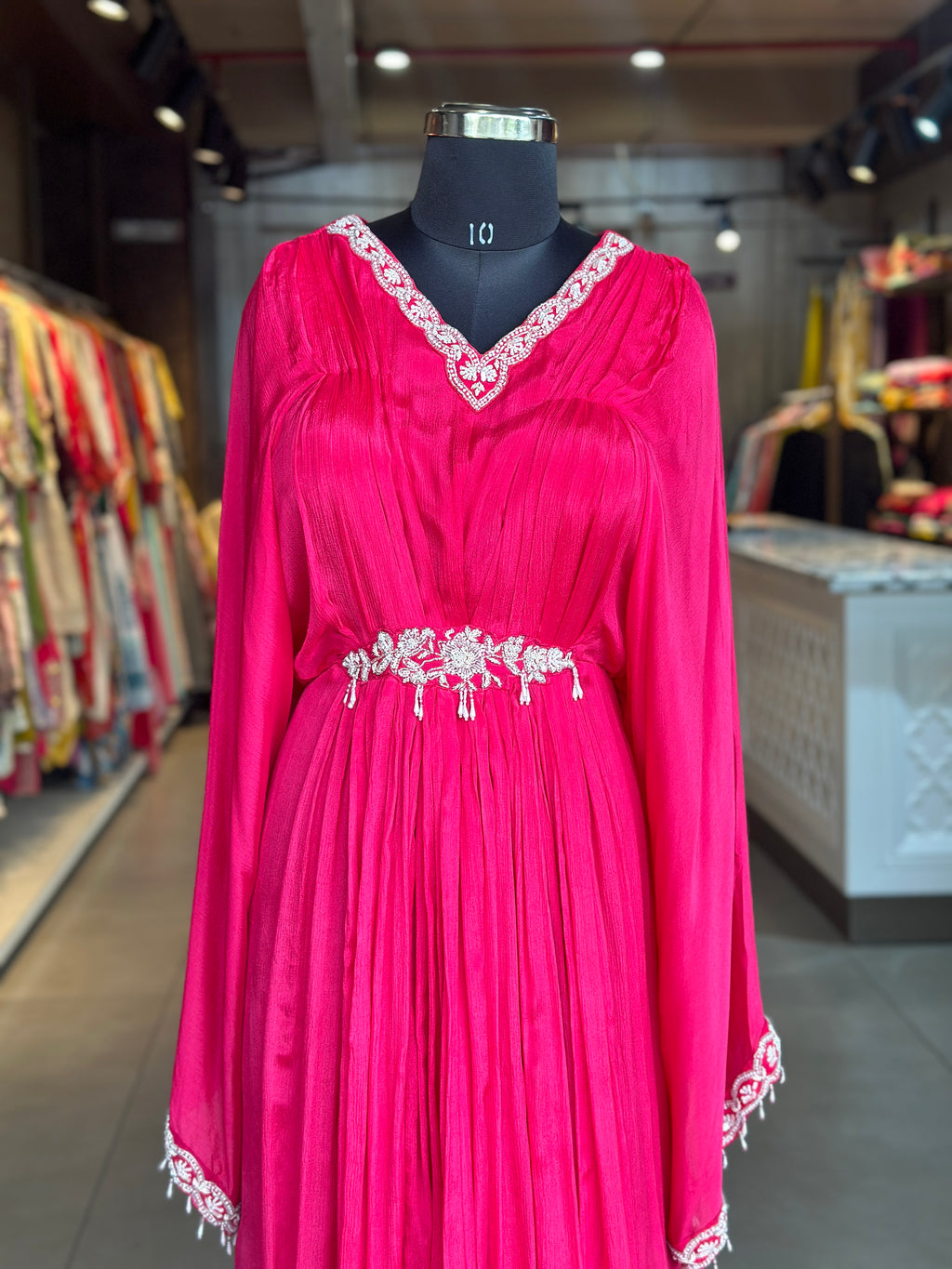 KAFTAN GOWN IN HANDWORK