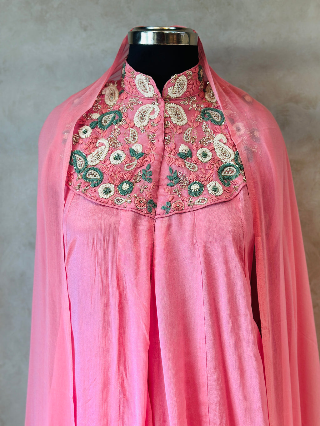 PREMIUM HIGH NECK HANDWORK CO-ORD SET