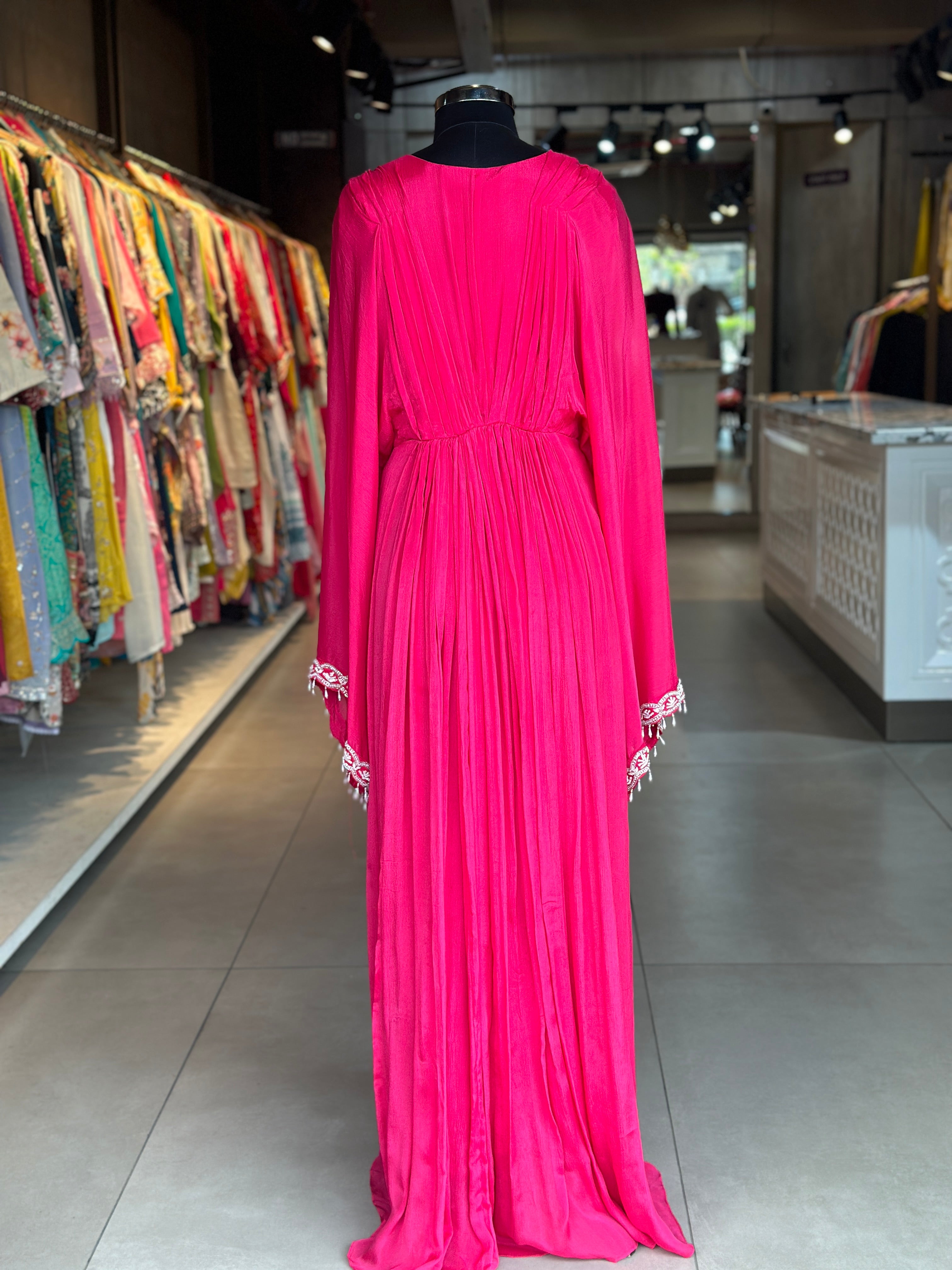 KAFTAN GOWN IN HANDWORK