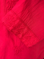 Elegant Cotton Embroidered Kurta Set with Dupatta