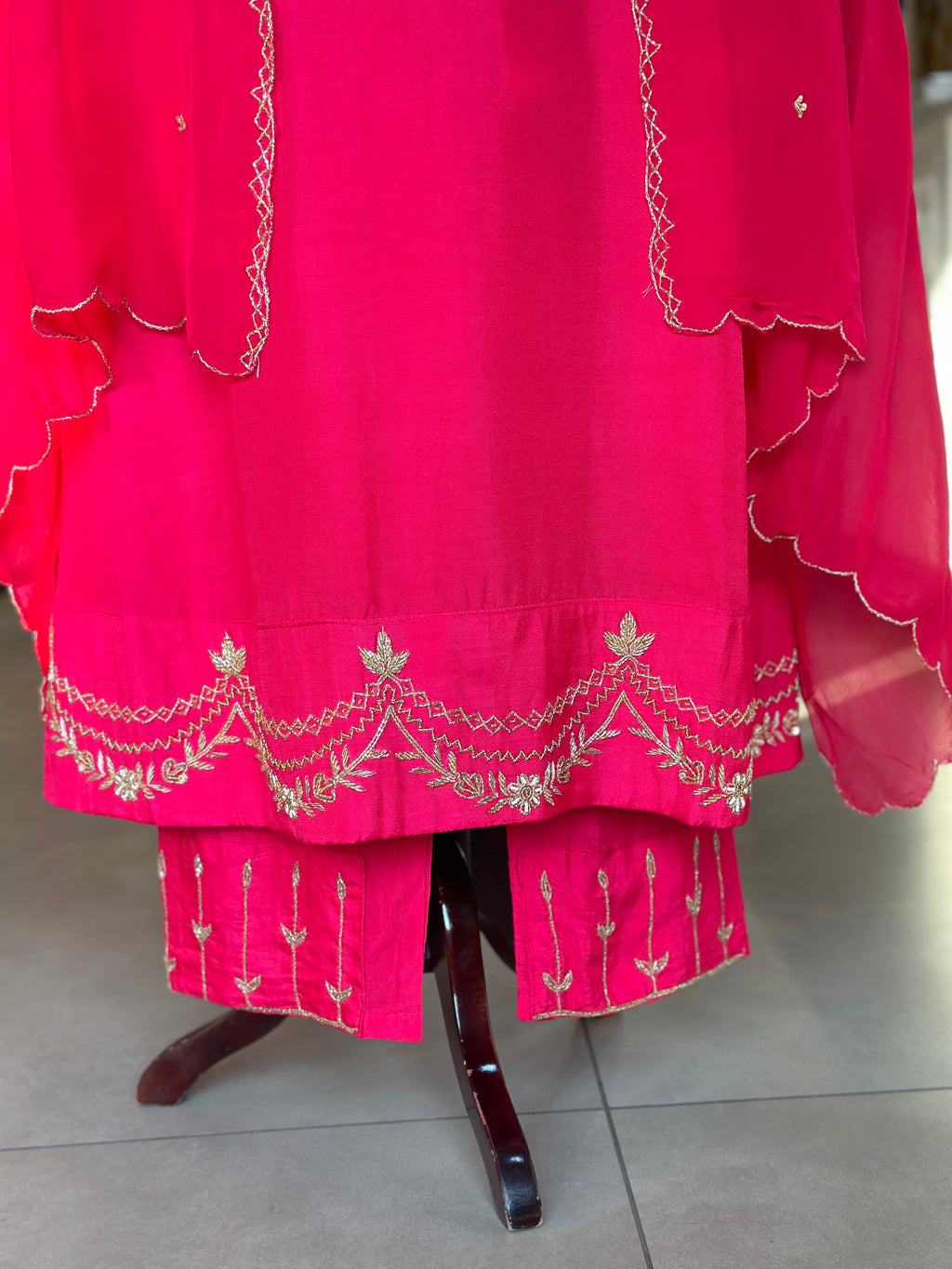 ANARKALI SUIT WITH HANDWORK