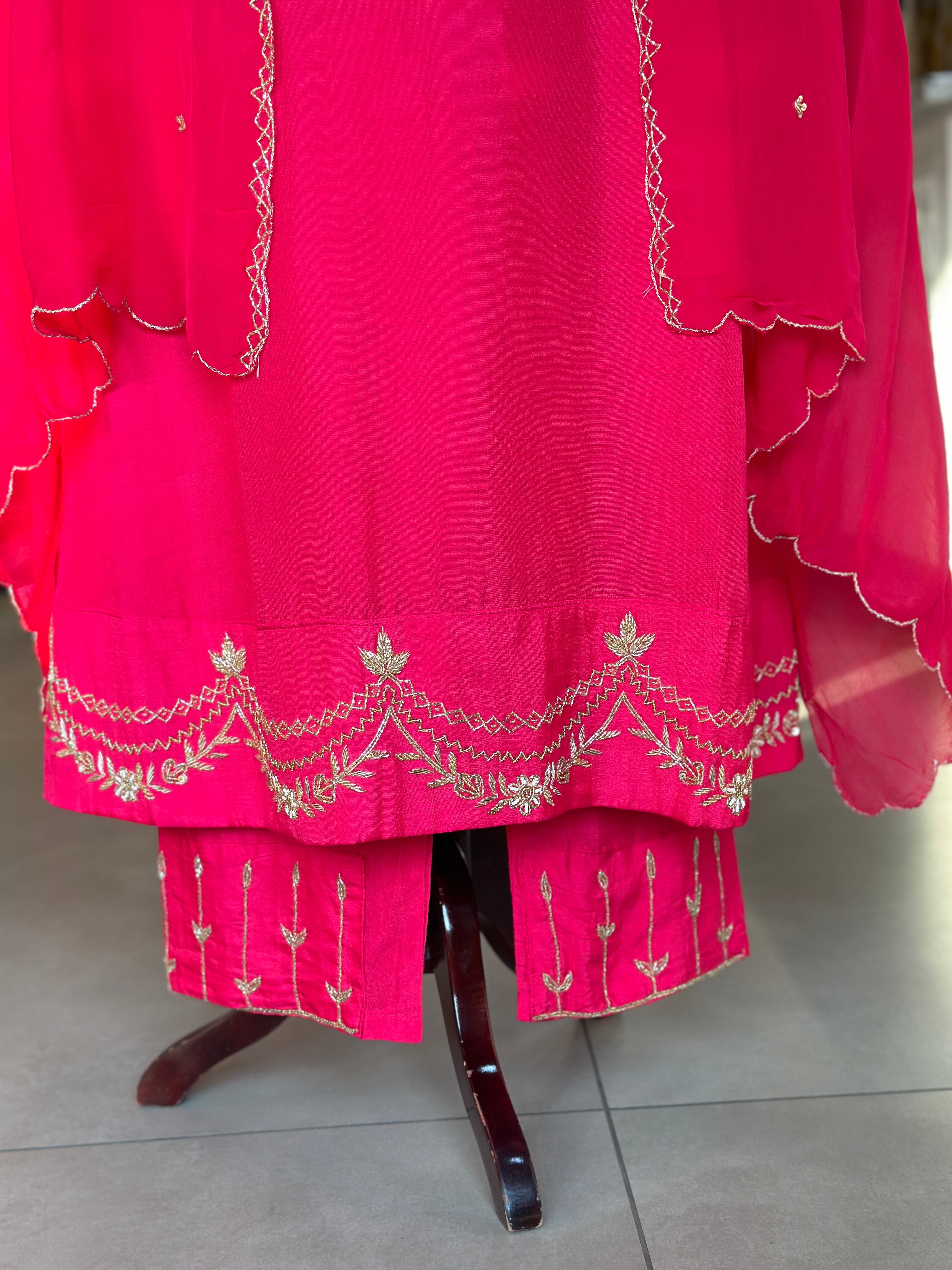 ANARKALI SUIT WITH HANDWORK