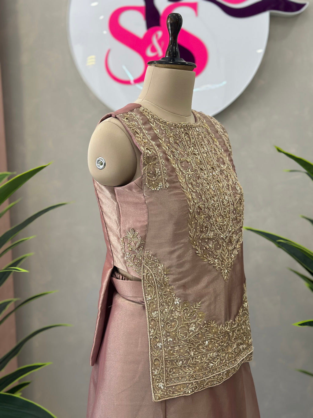 Elegant Indo Fusion Co-ord Set