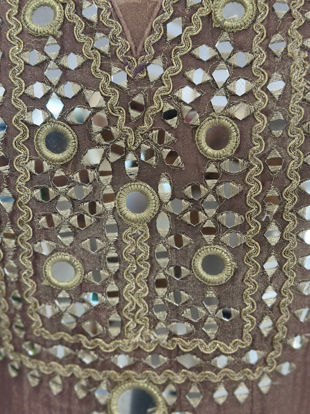 ✨ Elegant Mirror Work Farshi Set ✨