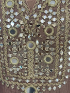 ✨ Elegant Mirror Work Farshi Set ✨