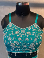PRE-DRAPPED SAREE SHURG SET