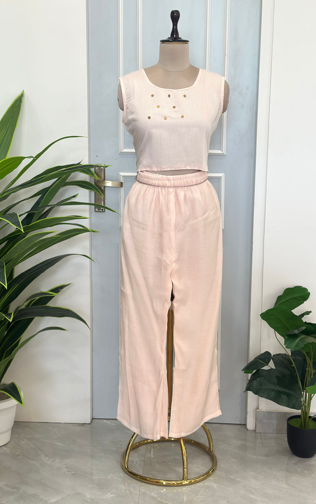 💖 Kamalini Floral Handpainted Co-Ord Set 💖