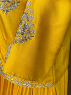 INDO-FUSION GOWN WITH JACKET SET