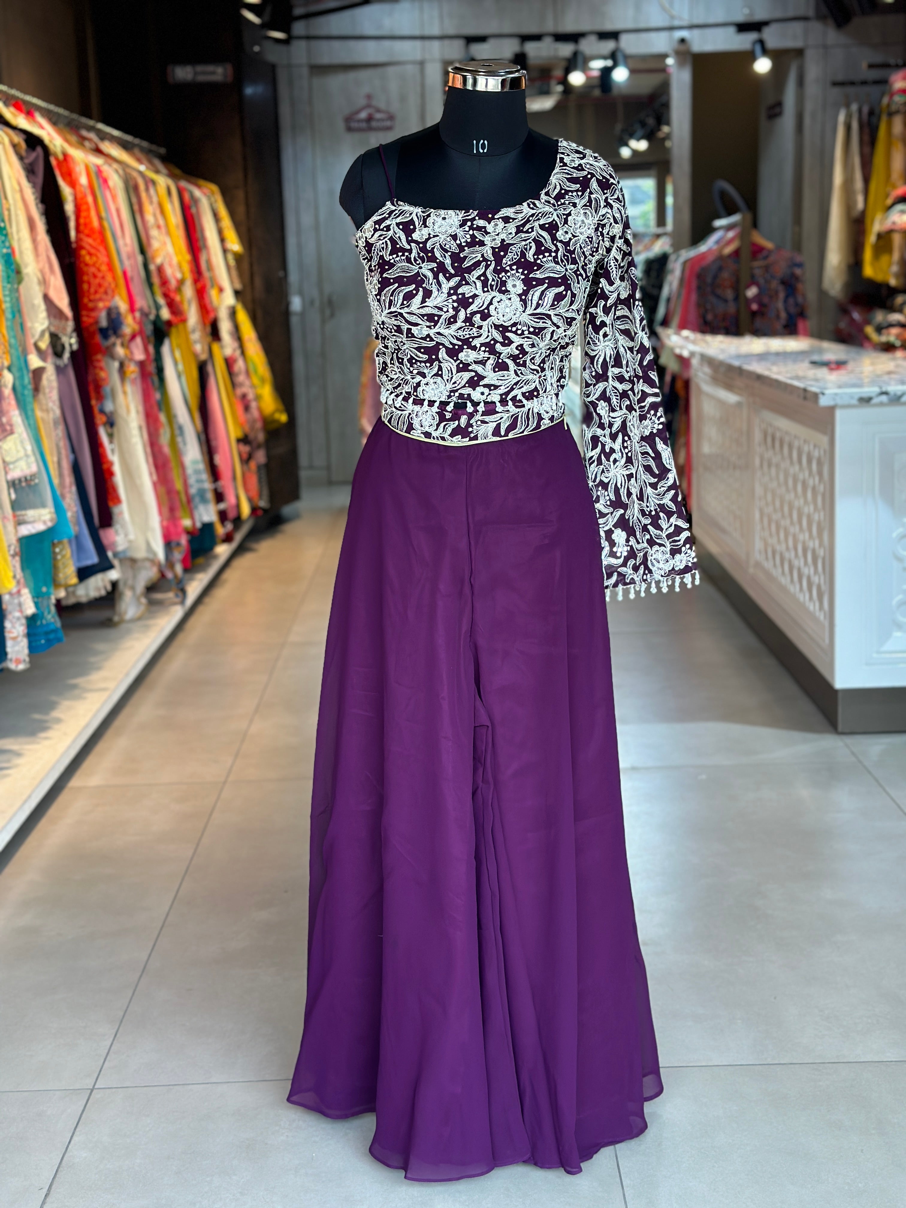 INDO-FUSION ONE SHOULDER SET