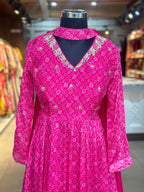 BHANEJ HANDWORK GOWN