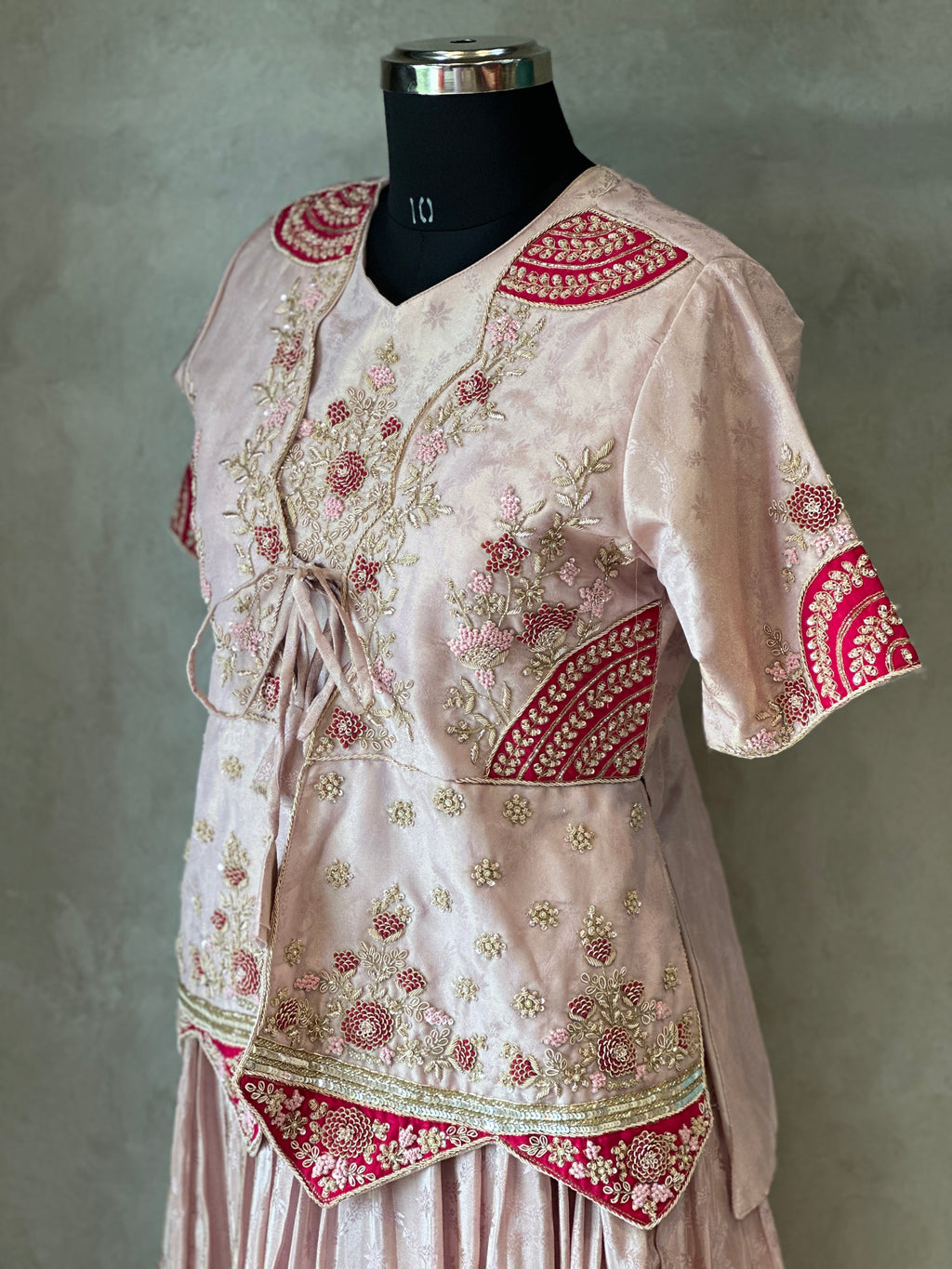 INDO-FUSION HANDWORK SKIRT SET