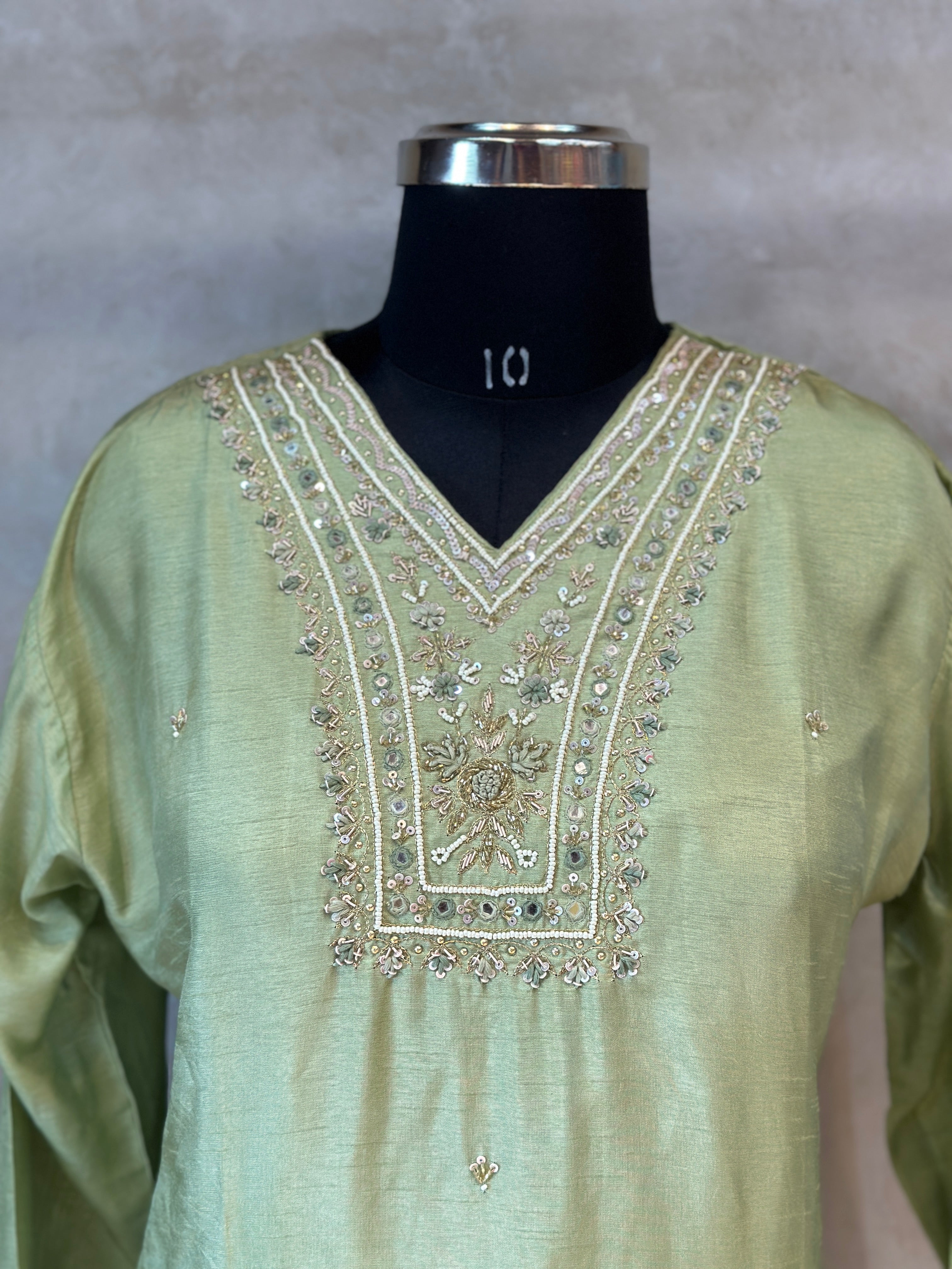 PURE MODAL SILK SUIT SET FOR RAKHI