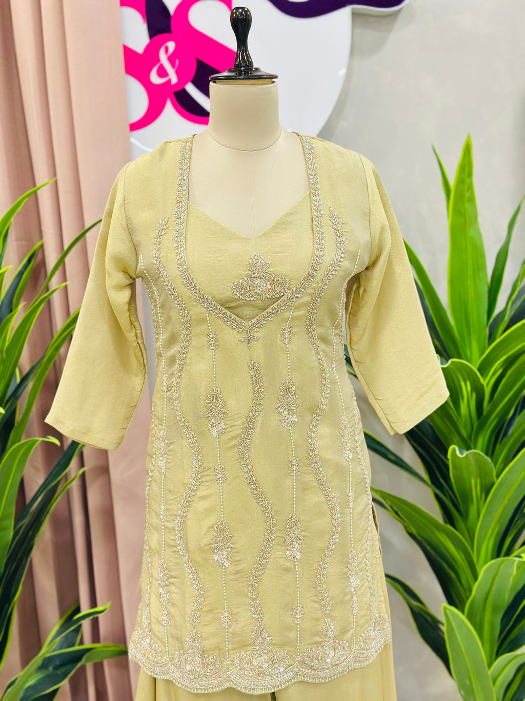 Royal Jacket Pattern Coord Set