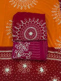 ✨ Ethnic Elegance Gota Work Saree ✨