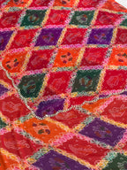 Rajwadi Bandhej Saree (Pachrangi)