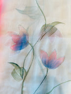 PREMIUM FLORAL HANDWORK SAREE