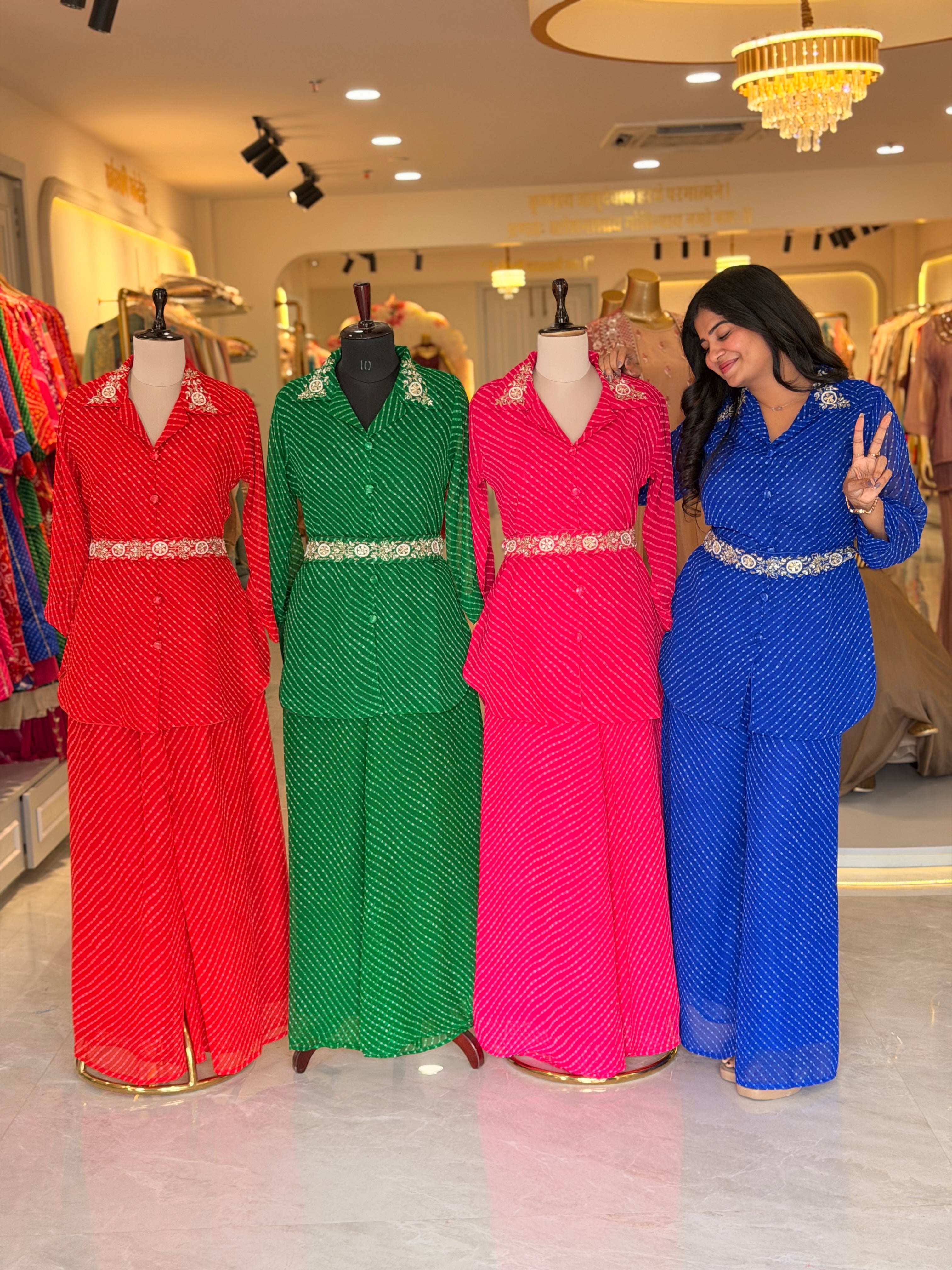 Mothda Special Handwork Co-Ord Set