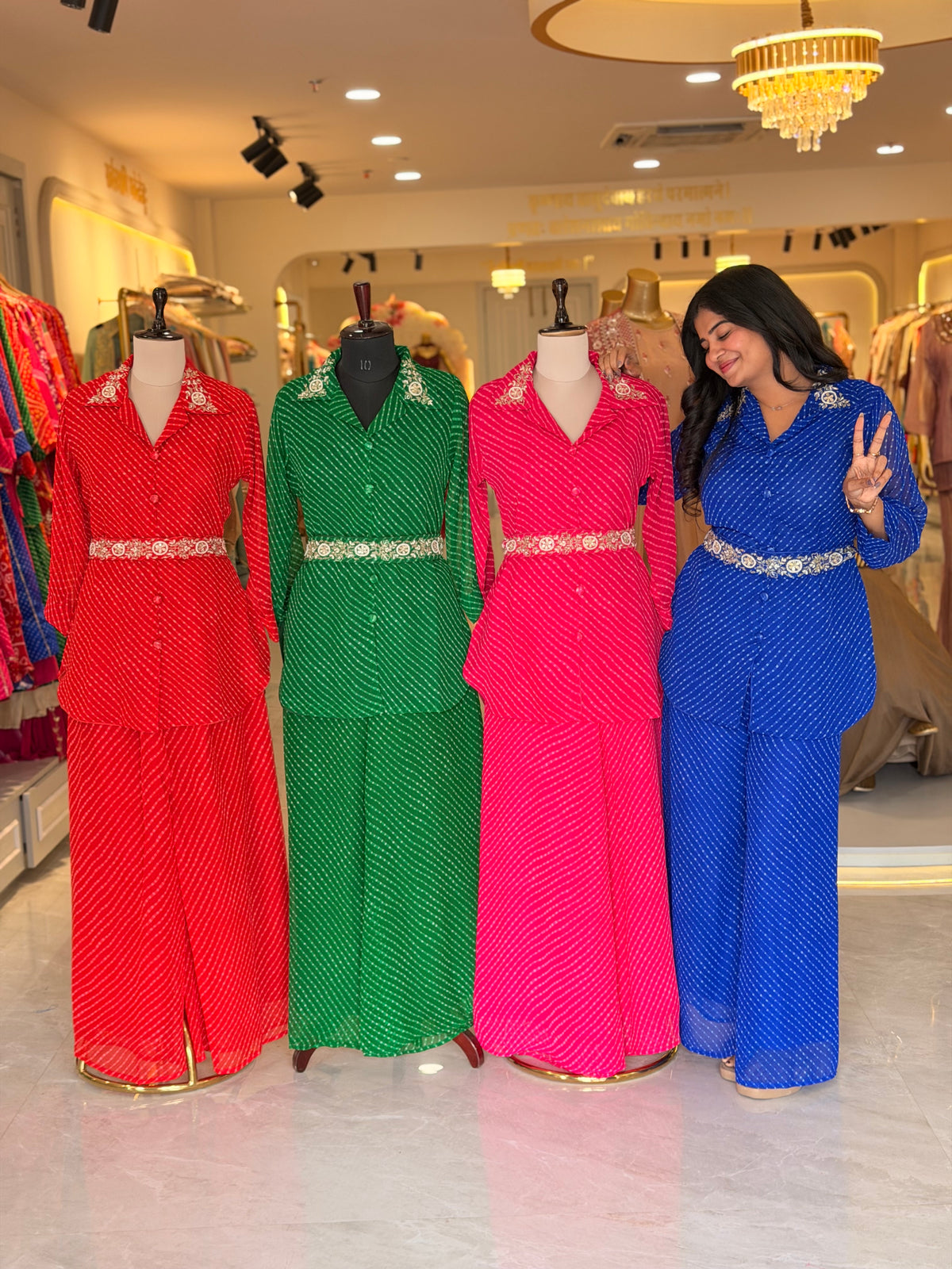 Mothda Special Handwork Co-Ord Set