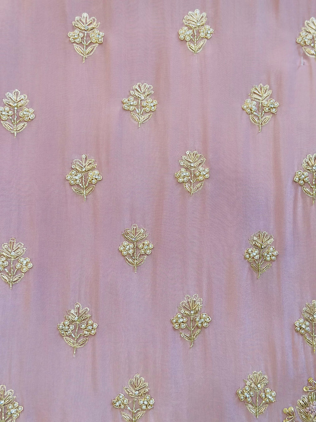 Premium Unstitched Crepe Handwork Suit