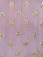 Premium Unstitched Crepe Handwork Suit