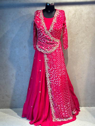 Bhandej Indo-Fusion Gown