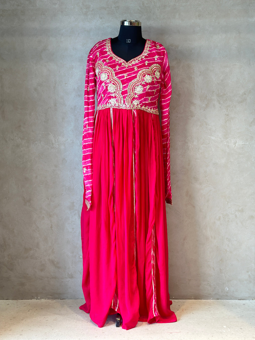 BRIDE SPECIAL LAHARIYA HANDWORK SUIT