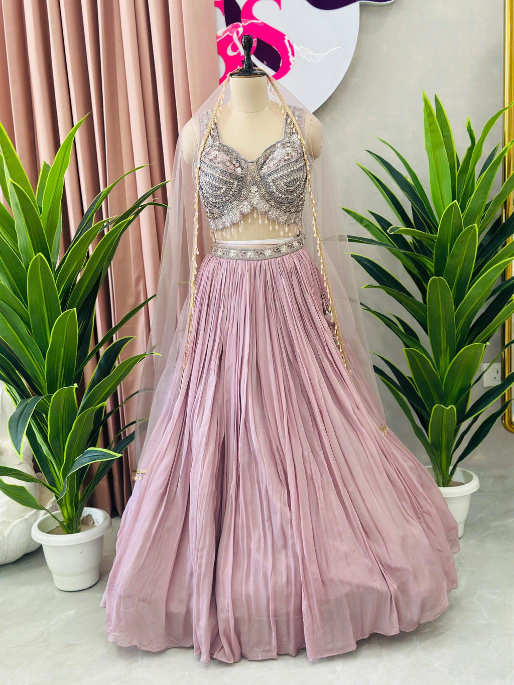 Premium Handwork lehnga Choli Set