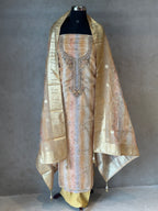 PURE ORGANZA HANDWORK SUIT SET