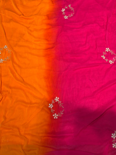 🌸Floral Charm Saree🌸