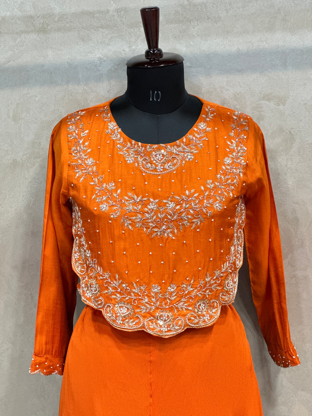 DESIGNER ZARDOSI HANDWORK PLAZO SET