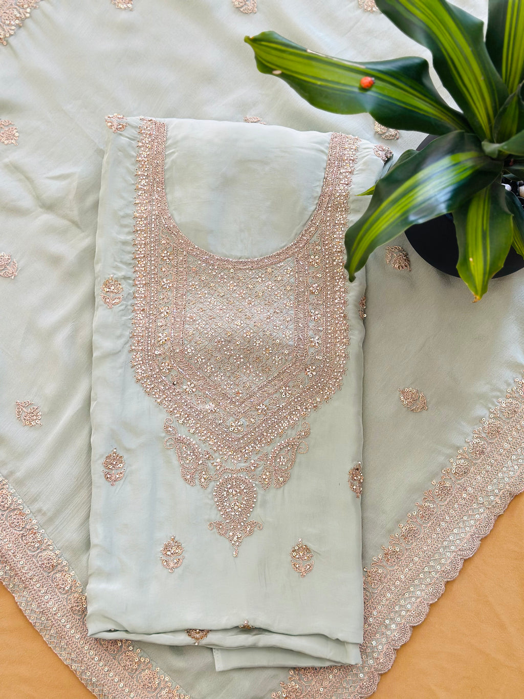 Royal Soft Handwork Designer Suit