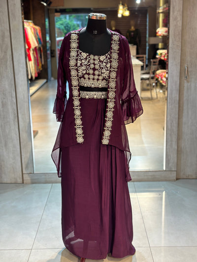 INDO FUSION THREE PIECE HANDWORK SET