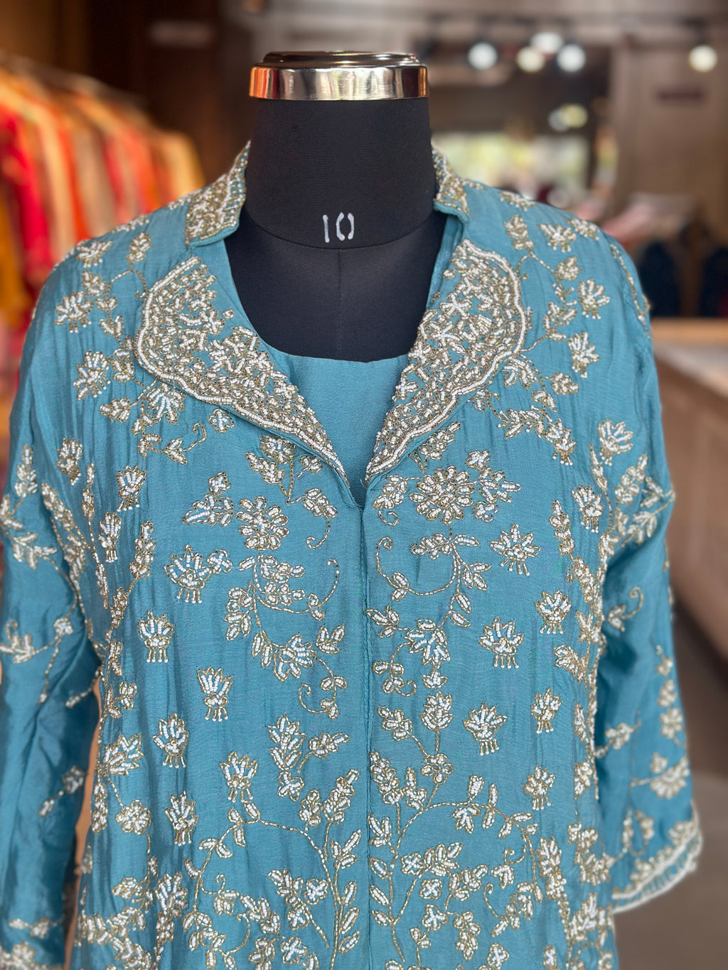 DRAPING WITH JACKET SET