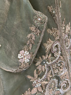 Modern Ethnic Co-ord Set With Heavy Handwork