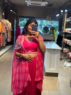 BHANDEJ LEHNGA CAP TOP SET