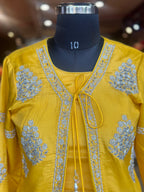 INDO-FUSION GOWN WITH JACKET SET