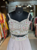 INDO-FUSION WITH SLIT SKIRT