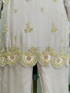 Ethereal Handwork Kurta Palazzo Set