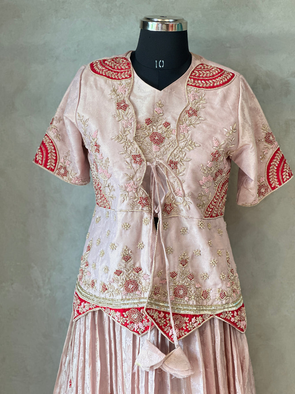 INDO-FUSION HANDWORK SKIRT SET