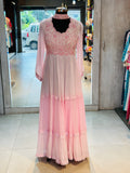 PURE CHINON LONG GOWN
