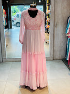 PURE CHINON LONG GOWN