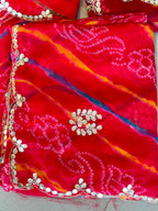 LAHARIYA HANDWORK CHIFFON SAREE