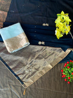 ORGANZA SAREE WITH PREMIUM HANDWORK