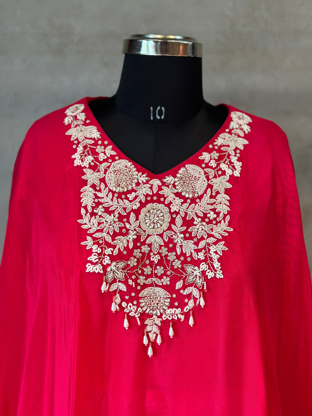 PURE CHINON KAFTAN SET