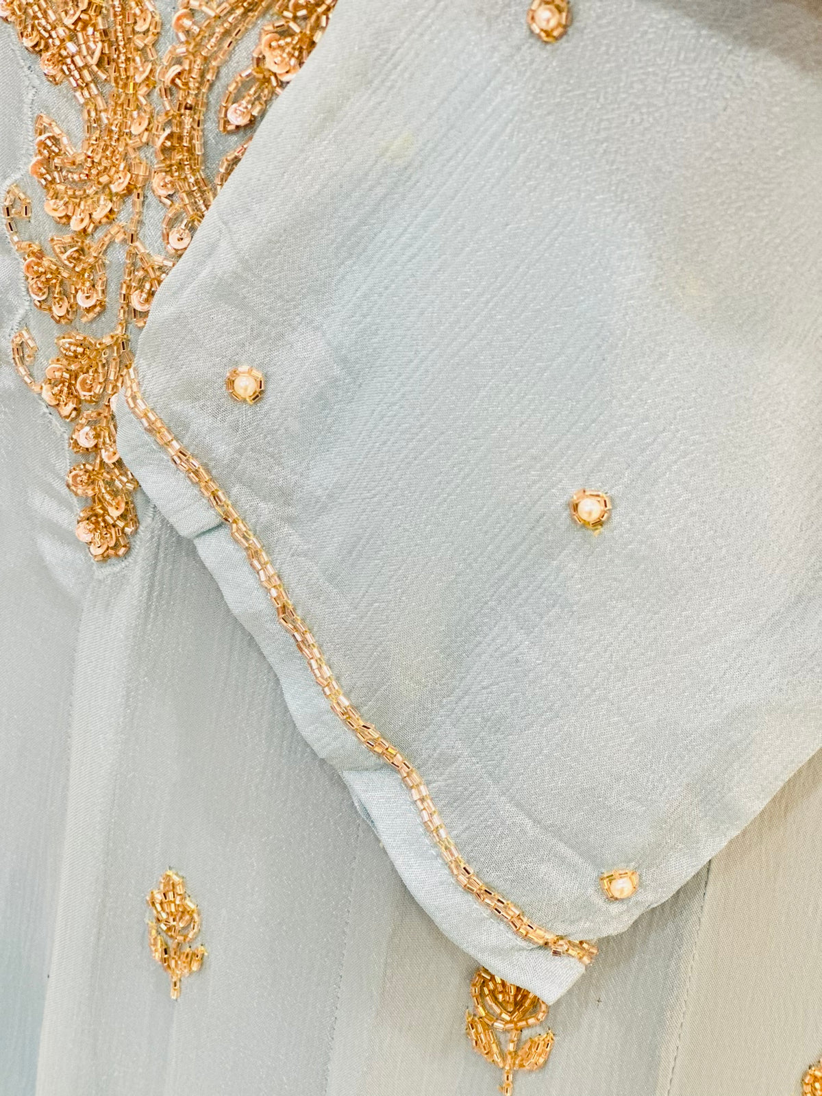 Beautiful Handwork Anarkali Set