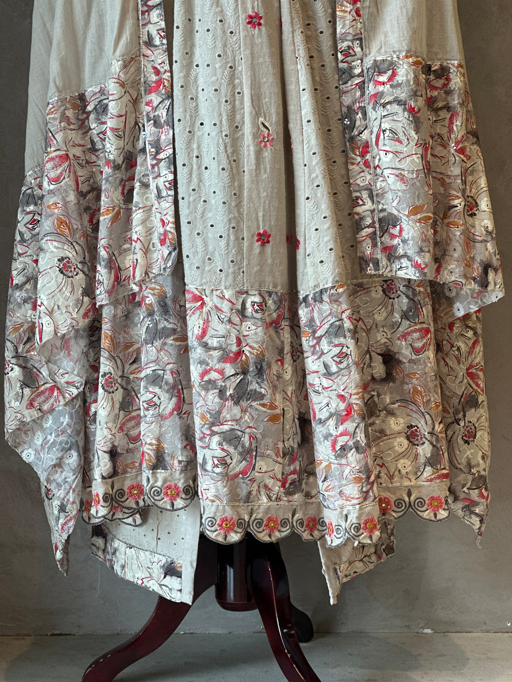 BEAUTIFUL ANARKALI SUIT WITH HANDWORK